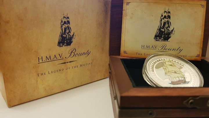 H.M.A.V. BOUNTY THE LEGEND OF THE MUTINY 1 once d'argent 2008