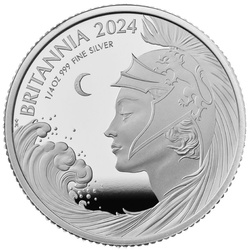 Zestaw 6 monet Britannia Srebro 2024 Proof