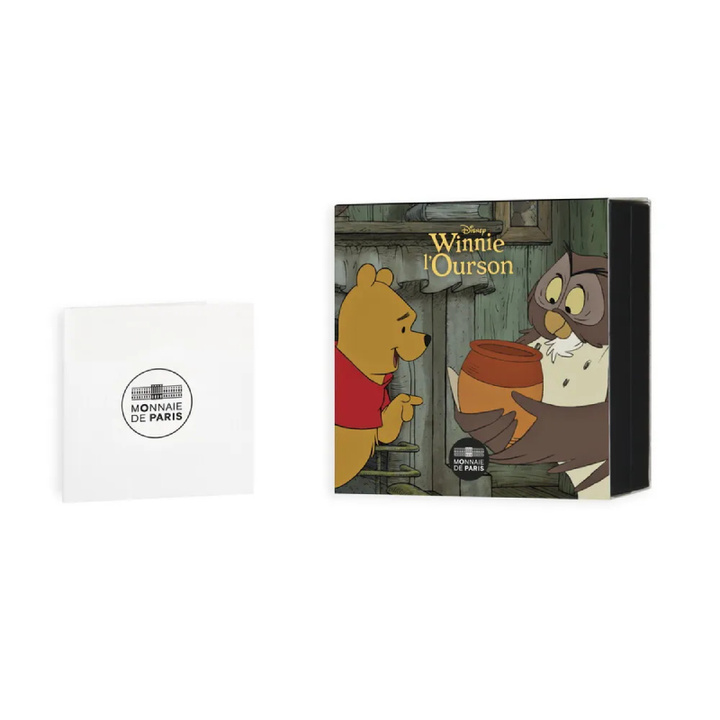 Moneta d'Argento Disney - Winnie the Pooh 10 Euro 2026 Proof Shaped Coin