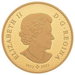 Canada : Feuille d'érable bien-aimée 5 onces d'or 2023 Proof