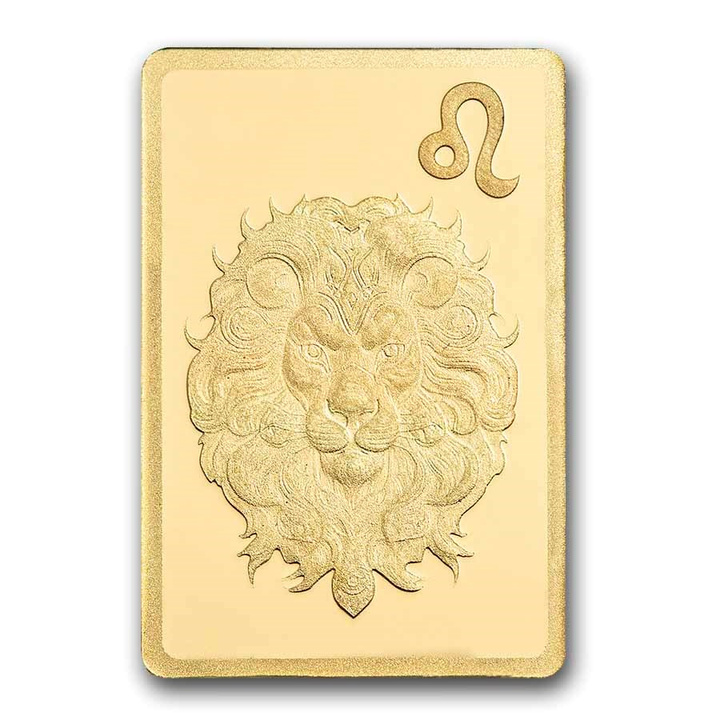  Sztabka Pamp Zodiac: Lew 0,5g złota