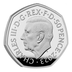 Ensemble de 5 pièces Grande-Bretagne Cupronickel 2023 Proof Commemorative Coin