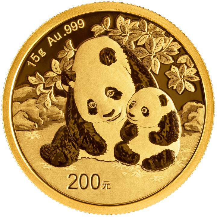 Chinese Panda 15 gram Gold 2024