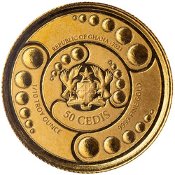 Ghana: Alien 1/10 oncia d'oro 2023 Proof