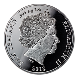Plejtvák 1 unce stříbra 2018 Proof