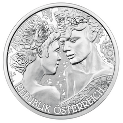Rose 10 Euro Srebro 2021