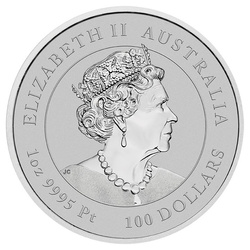 Perth Mint: Lunar III - Rok Królika 1 uncja Platyny 2023