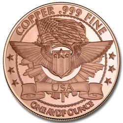Area 51 “We’ll Be Back” 1 ounce of copper