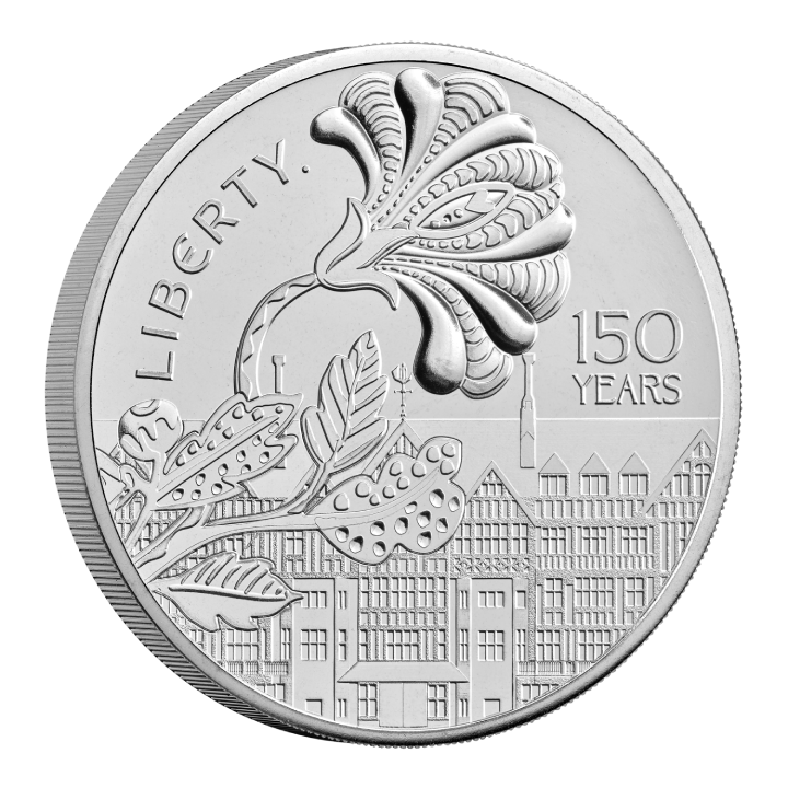 A szabadság 150. évfordulója 5 font réz-nikkel 2025