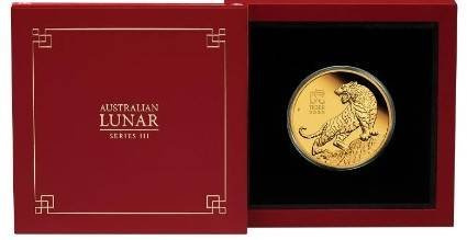 Lunar III: Year of the Tiger 1 oz Gold 2022 Proof