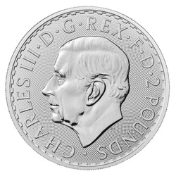 Britannia - Le roi Charles III 1 once d'argent 2023