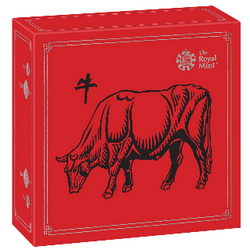 Lunar: Year of the Ox 2021 5 oz Silber 2021 Proof