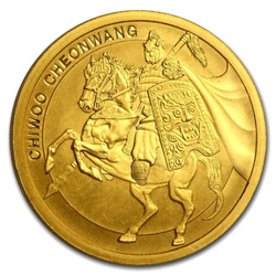 Chiwoo Cheonwang 1/10 uncji Złota 2017 (Niebieski)