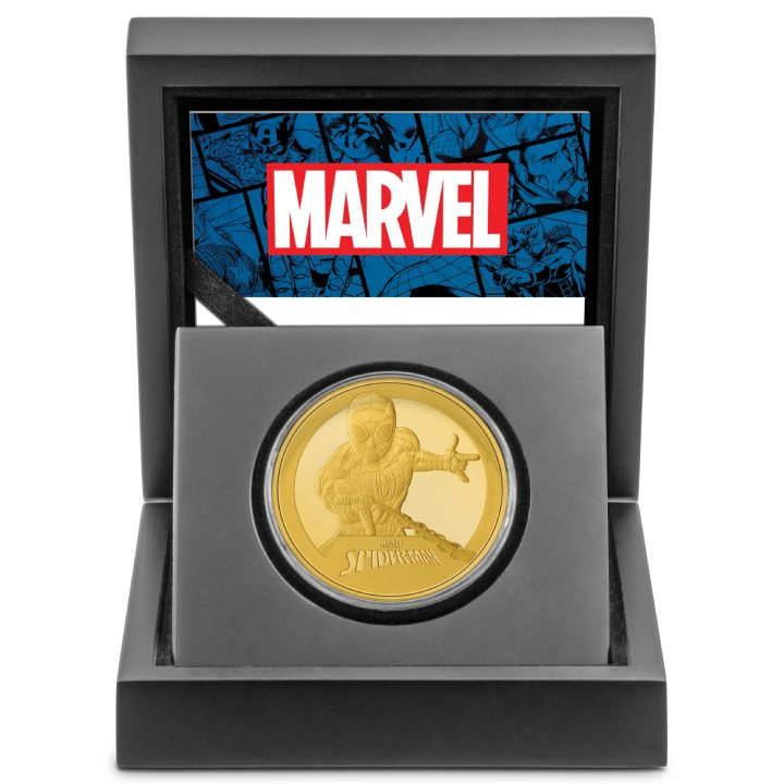 Niue: Marvel - Spider-Man 1 oz Gold 2023 Proof