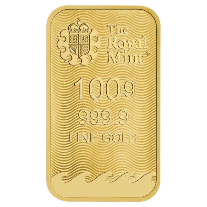The Royal Mint - Britannia 100 gram Gold Bar