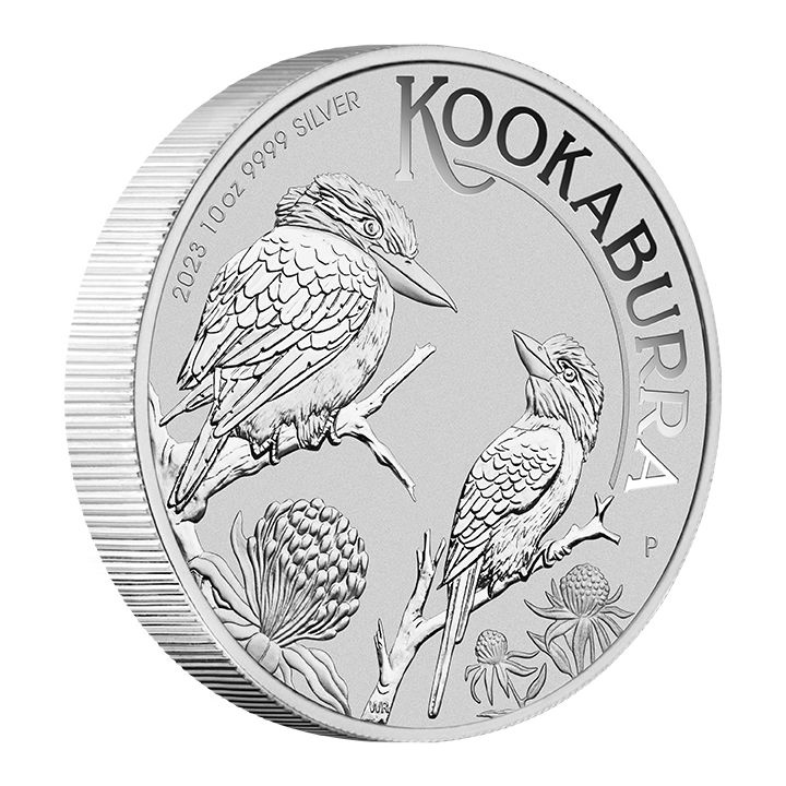 Kookaburra 10 oz Silber 2023