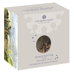 Harry Potter : École de sorcellerie et de magie de Poudlard 1/4 once d'or 2023 Proof