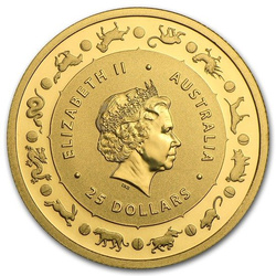 Lunar: Jahr des Affen 1/4 oz Gold