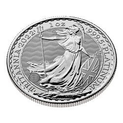 Britannia 1 uncja Platyny 2022