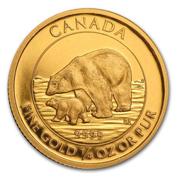 Oso Polar 1/4 oz Oro 2015