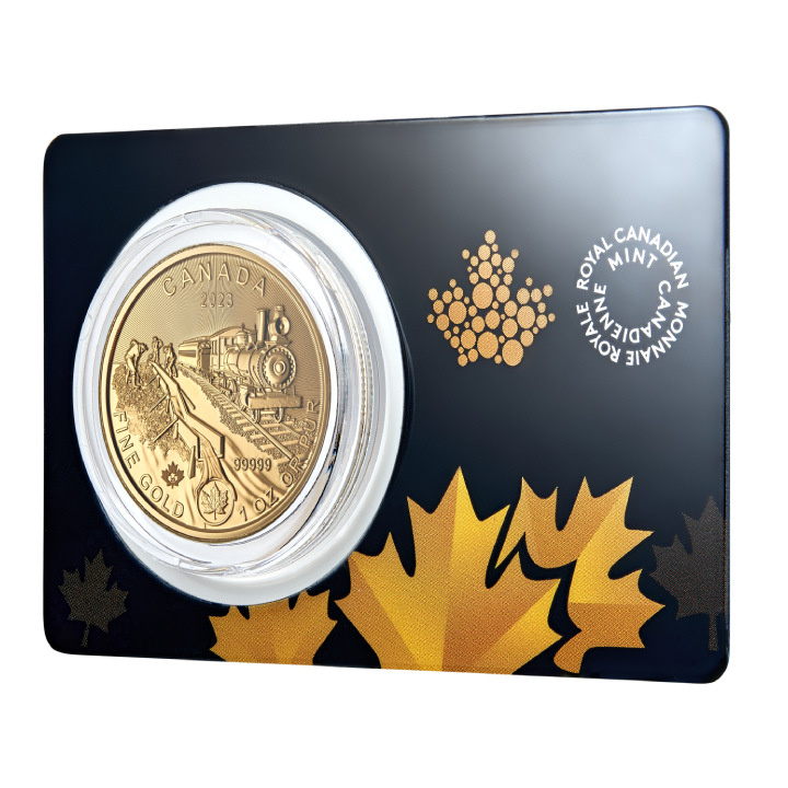 Gold Coin Canada Klondike: Gold Rush - Passage for Gold 1 oz Gold 2023