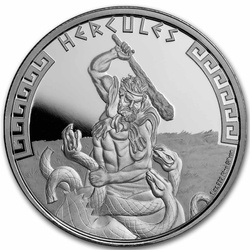Niue: Heroes of Greek Mythology - Hercules 1 oz Silver 2023