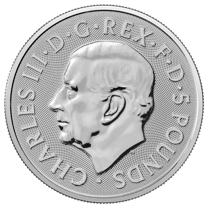 The Royal Tudor Beasts: Queen's Lion 2 oz Silver 2026