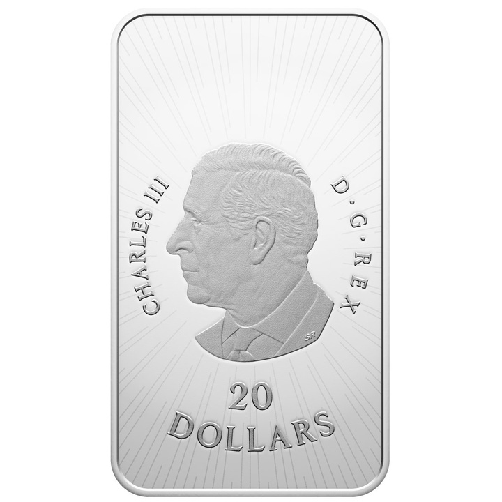 Ezüst rúdérme Kanada: CN Tower 50th Anniversary 20 $ Ezüst 2026 Proof