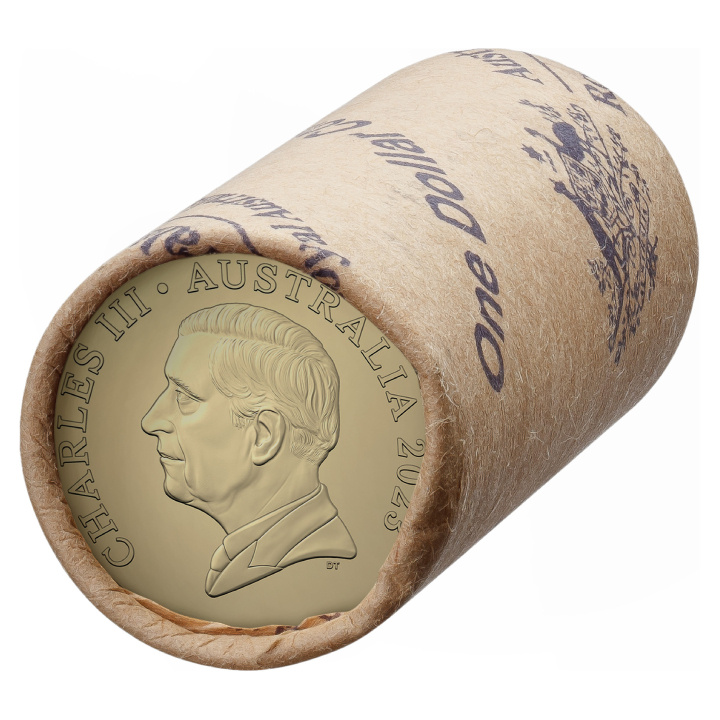 RAM 2 $ Monedă Circulated - Efigia Regelui Charles al III-lea Bronz aluminiu 2024