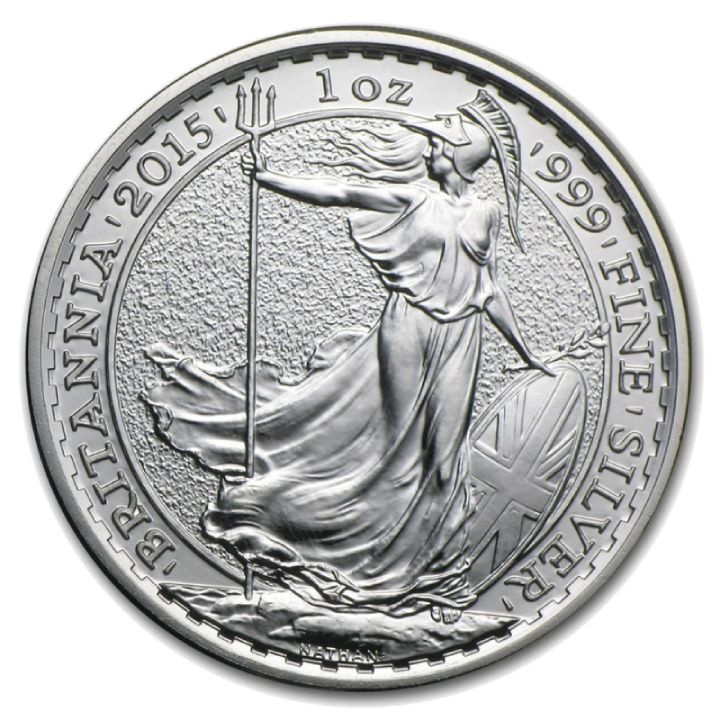 Britannia 1 uncja Srebra 2015