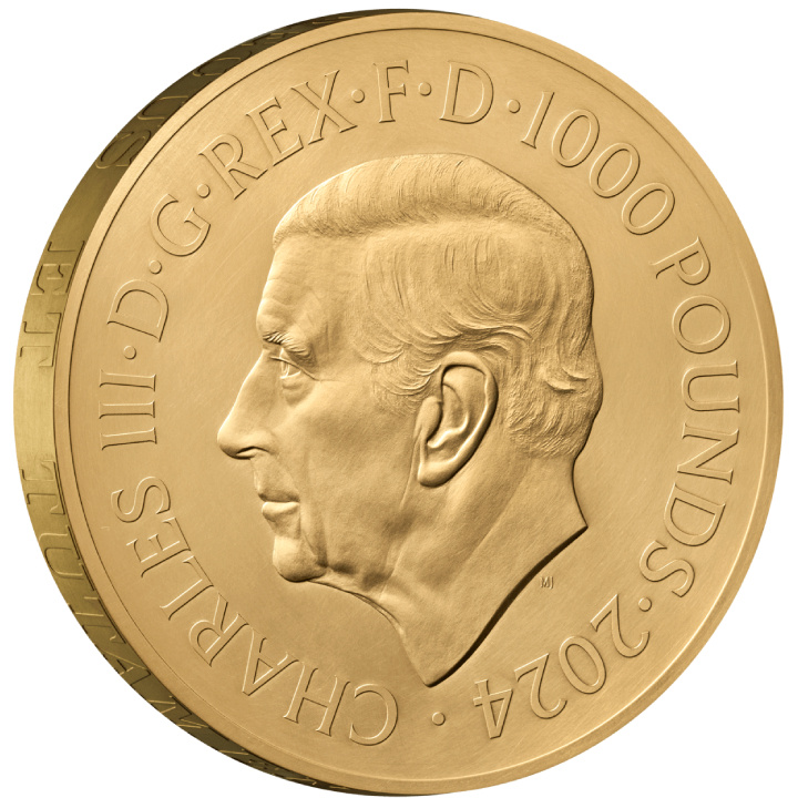 Grandes Grabadores - Benedetto Pistrucci San Jorge y el Dragón 1000 gramos Oro 2024 Proof