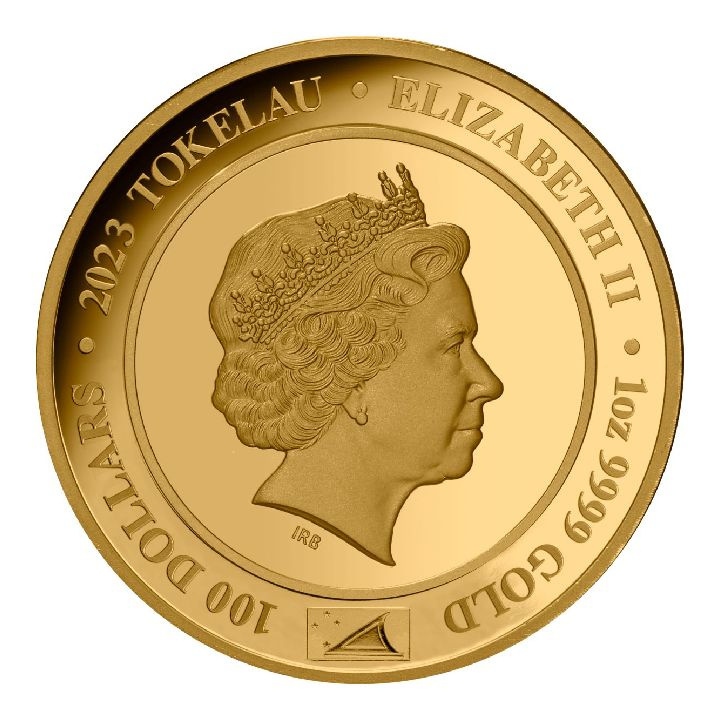 Tokelau: The Coronation of Queen Elizabeth II 1 oz Gold 2023 Proof