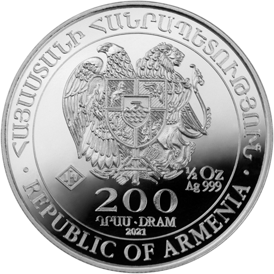 Arca de Noé 1/2 oz Plata 2021