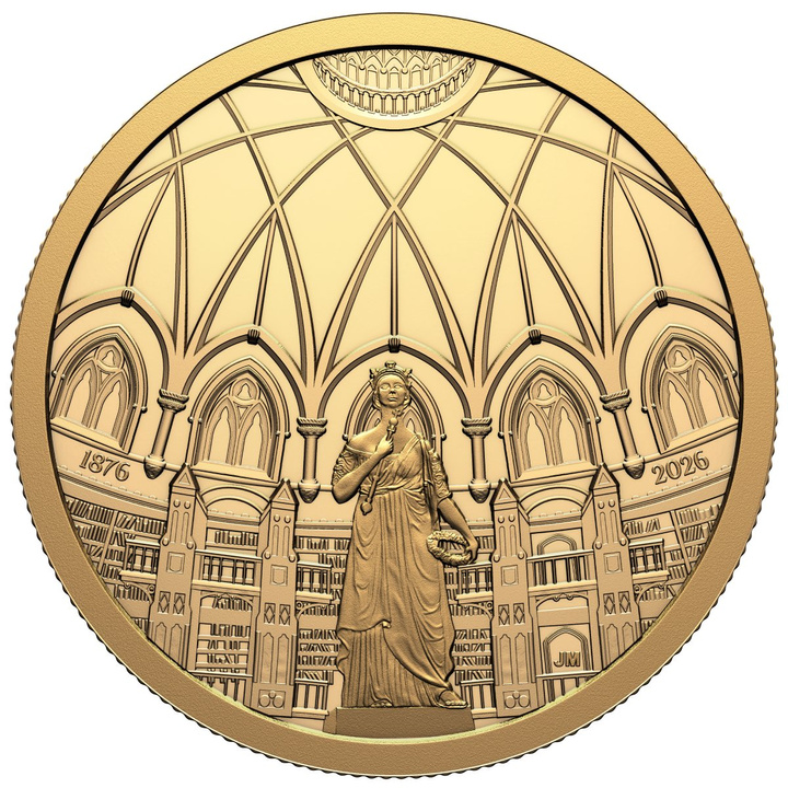 Moneta d’Oro 150th Anniversary of the Library of Parliament $200 Oro 2026 Proof