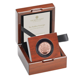 Royaume-Uni : Souverain en or Elizabeth II 2022 Proof Piedfort