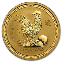 Lunar I: Año del Gallo 1 oz Oro 2005