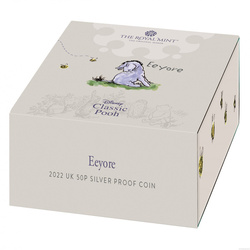 Winnie the Pooh - Eeyore Colorized Silver 2022 Proof