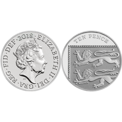 Set of 14 silver coins United Kingdom 2018 Proof