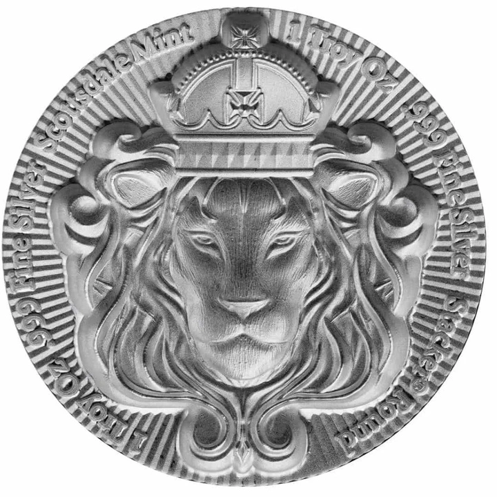 Ezüstérem Scottsdale Mint: Lion Stacker 1 uncia ezüst