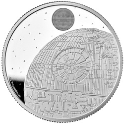 Guerre stellari: Morte Nera II 2 once d'argento 2024 Proof