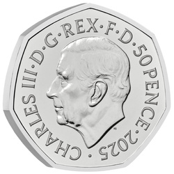 Mary Poppins 50 pence Cupronichel 2025