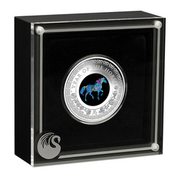 Perth Mint : Lunar III – Année du Cheval 1 once d’Argent 2026 Proof Opal