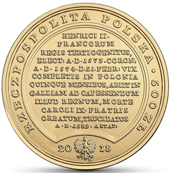 Trésors de Stanislas Auguste – 500 ZŁ Henri de Valois