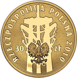 Polish NBP August 1980 30 zł Gold 2010 Proof