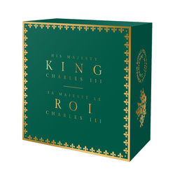 Canadá: Su Majestad el Rey Carlos III's Royal Cypher $1 Srebro 2023 Proof