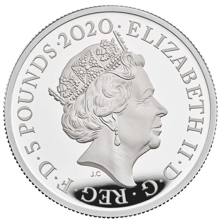 Queen 2 oz Silber 2020 Proof