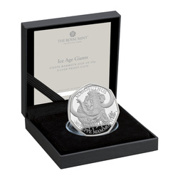 Tales of the Earth - Steppe Mammoth 50p Srebro 2024 Proof 