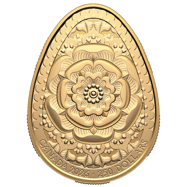 Canada: Pisanka $250 Złoto 2026 Proof 