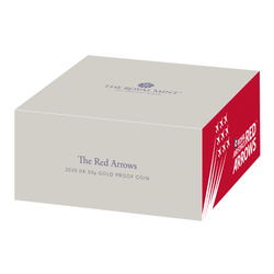 The Red Arrows 50p Złoto 2025 Proof 