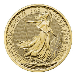 Britannia - King Charles III 1 uncja Złota 2023